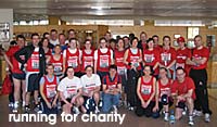 running for charity with Running Crazy