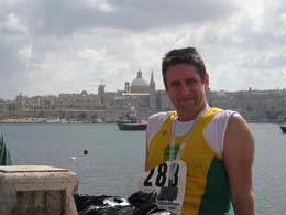 malta marathon 2007 with running crazy