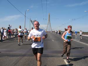 riga marathon with running crazy 2009